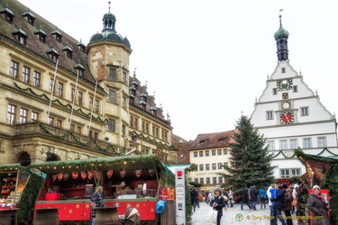 At the Rothenburg Christmas Market